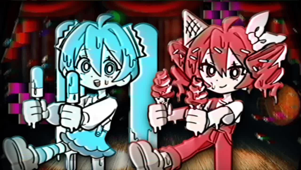 Тающее мороженое 🍨🍦💦 — TRAP CHICK ft. Хацуне Мику, Касане Тето / 멜트 아이스크림🍨🍦💦 ⧸ 하츠네 미쿠・카사네 테토