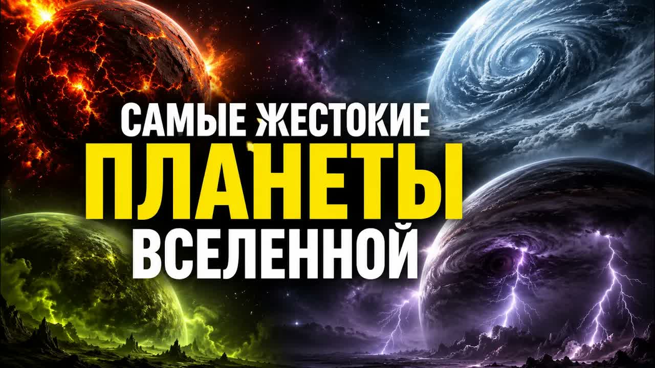 КОСМИЧЕСКИЙ КОШМАР: ЖЕСТОКИЕ МИРЫ ЗА ПРЕДЕЛАМИ ЗЕМЛИ! ДЛЯ СНА 😴