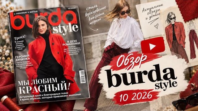 ОБЗОР ЖУРНАЛА BURDA 102026