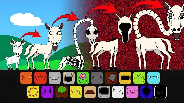 Мой Спрунки OC: Лонг Хорс в Майнкрафт | Фазы 1–6
