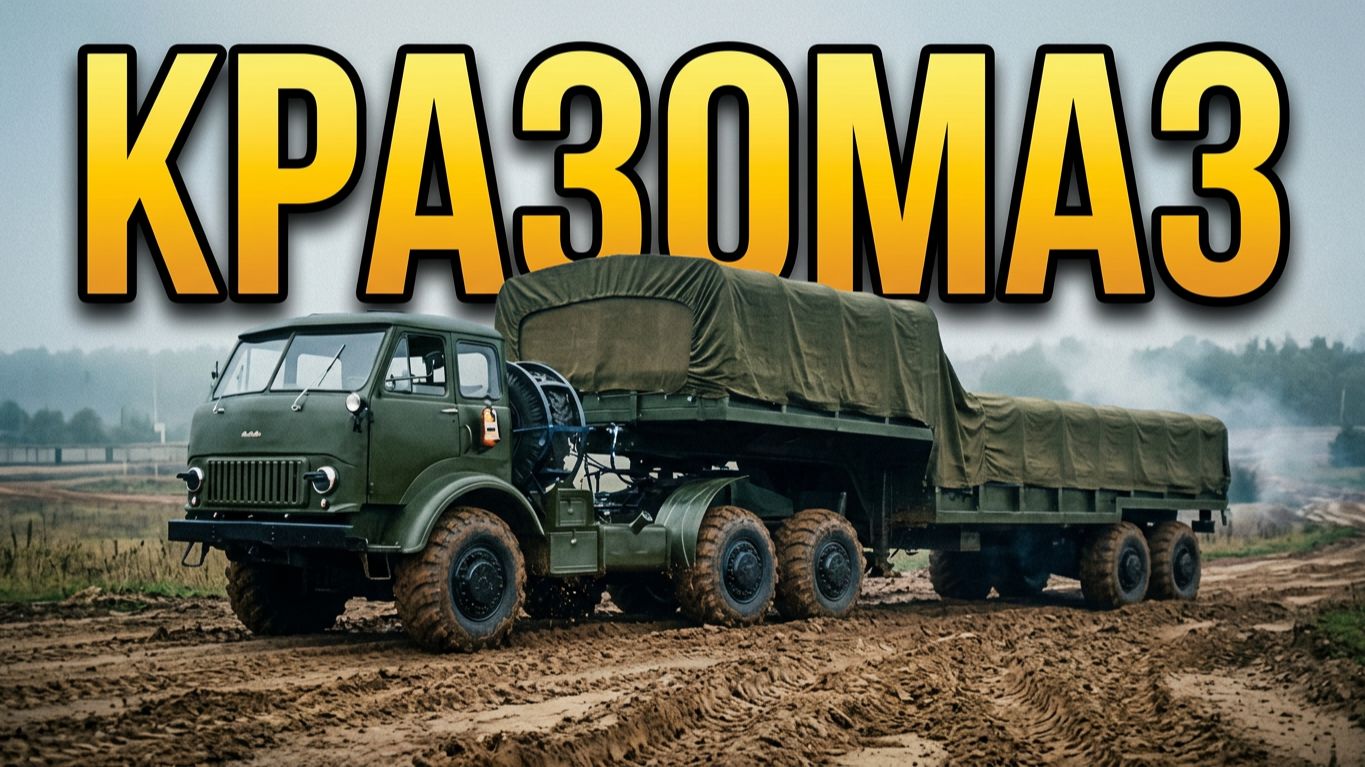 КразоМаз | Секретный КРАЗ с кабиной МАЗ