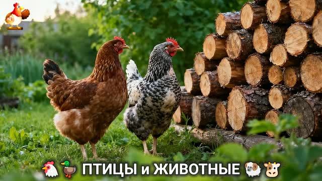 Сельские мотивы 🐏🐓🐇 Видео для души и радости 🌞 (116)