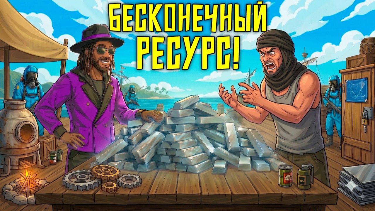 СЕКРЕТНЫЙ СПОСОБ ФАРМА МВК О КОТОРОМ НИКТО НЕ ЗНАЕТ В RUST ! - ЭТО КАРМА