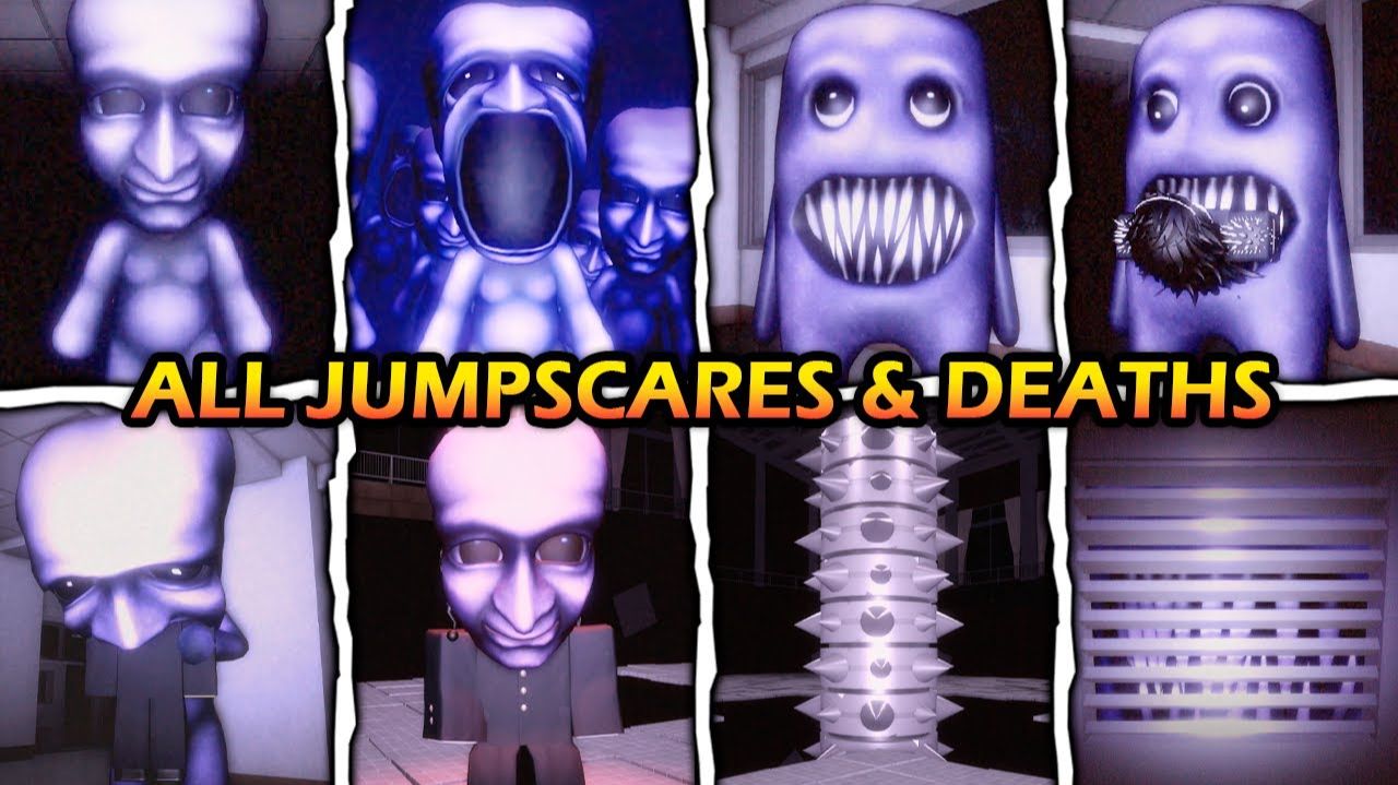 AOONI Nightmare – Все Скримеры и Смерти | Roblox