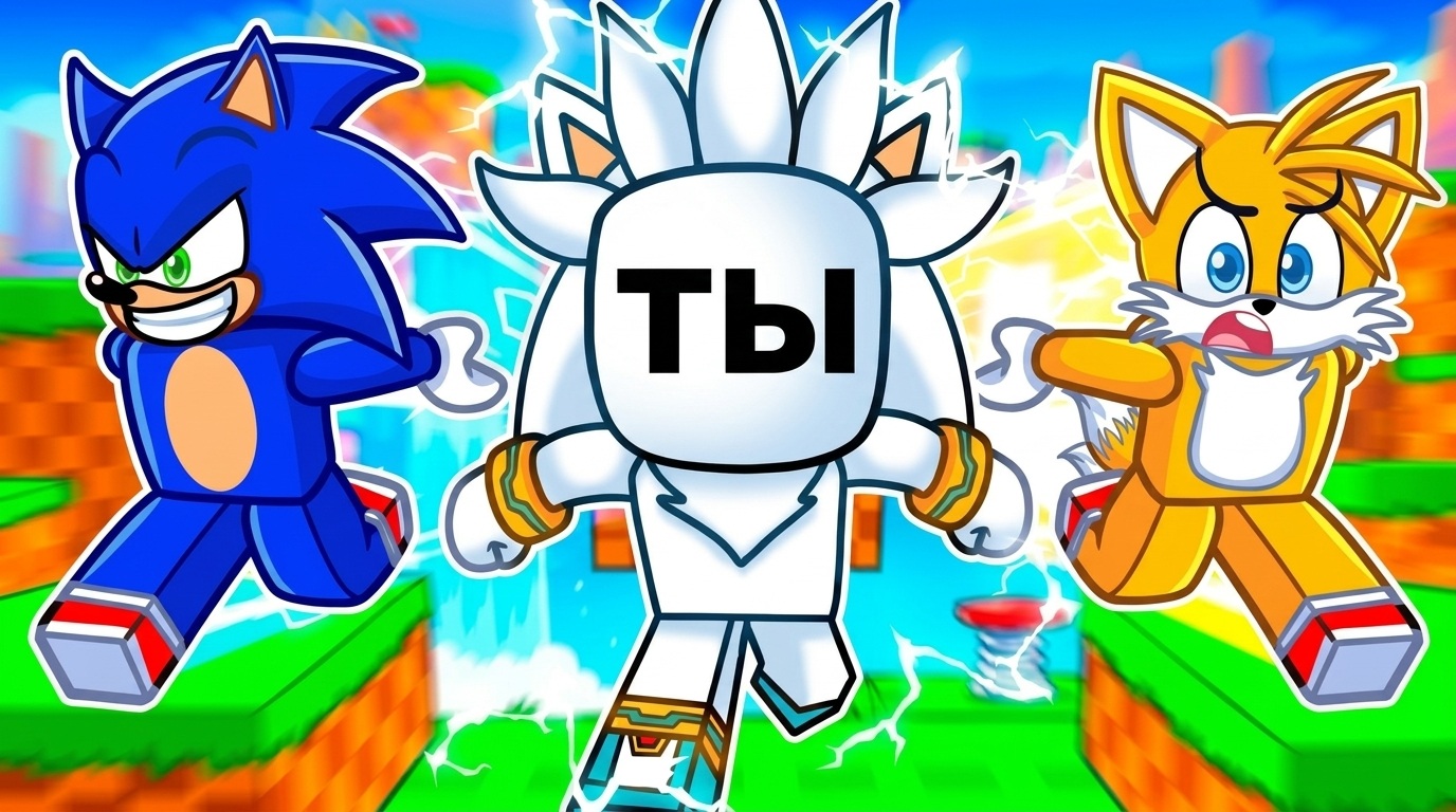 ТЫ становишься SONIC в Roblox!