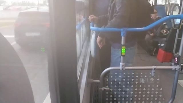 Поездка На Электробусе №266 (Метро Проспект Вернадского–Метро Ломоносовский Проспект) Москва 12.09.2