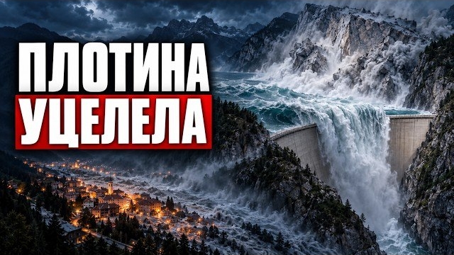 Катастрофа на плотине Вайонт: 4 минуты до исчезновения