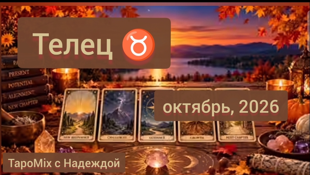 Телец ♉, октябрь 2026