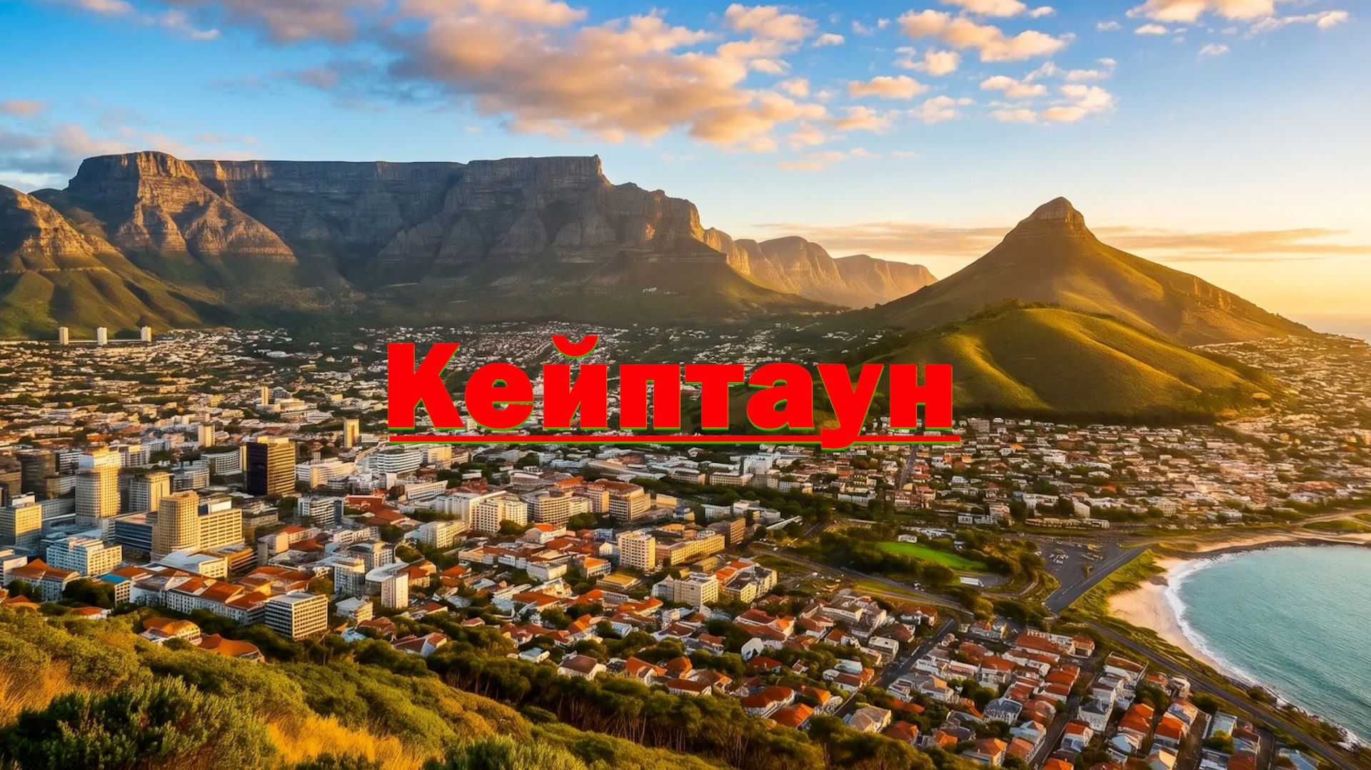 Кейптаун, ЮАР. Не ходите в Африку гулять...