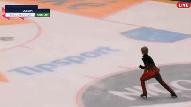 Евгений Семененко. Короткая программа на Nepela Memorial 2026