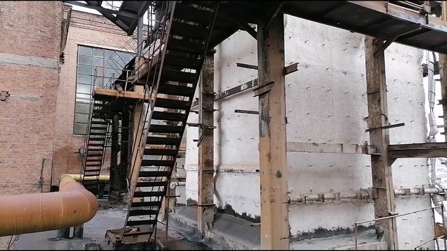 Котел водогрейный ПТВМ-50 в ретро котельной