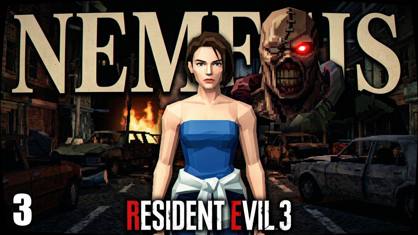 Стрим-прохождение игры Resident Evil 3 (1999) №3 | Sega Dreamcast