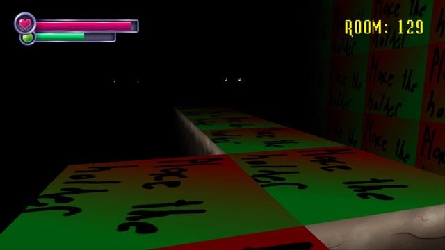 Неизвестный Образец 3 погоня с длинными комнатами в Baldi's Basics In 1000 Rooms.