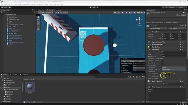 4052 Тип обнаружения столкновений Collision Detection Type