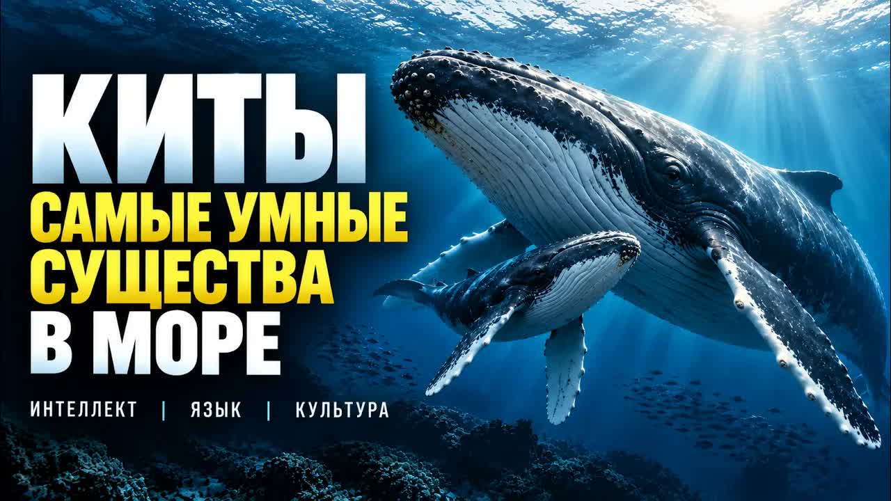 У китов есть язык? У этих животных есть традиции, память и диалекты! ДЛЯ СНА 😴