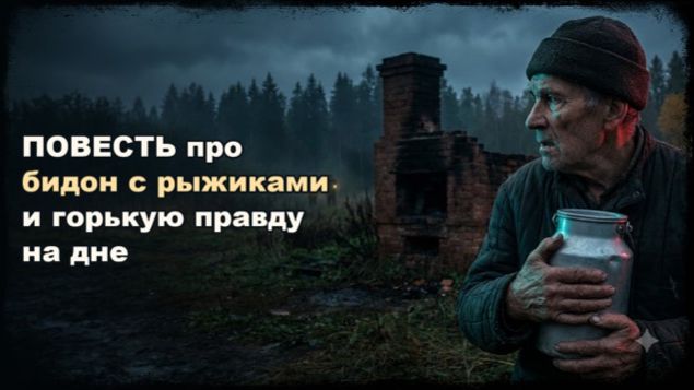 ПОВЕСТЬ про бидон с рыжиками и горькую правду на дне