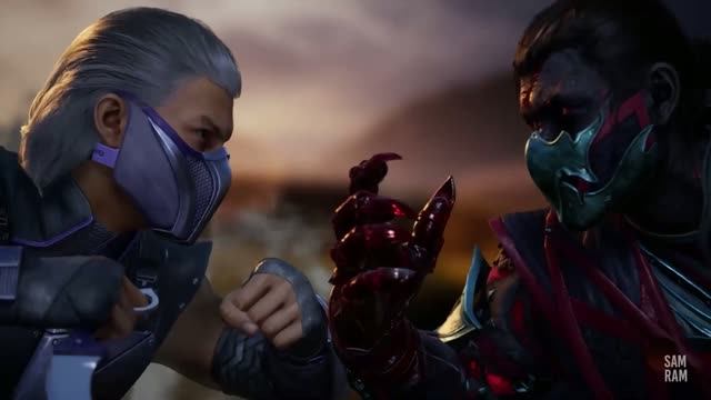 Mortal Kombat 1 - Смоук Vs Нуб Сайбот. Бруталити