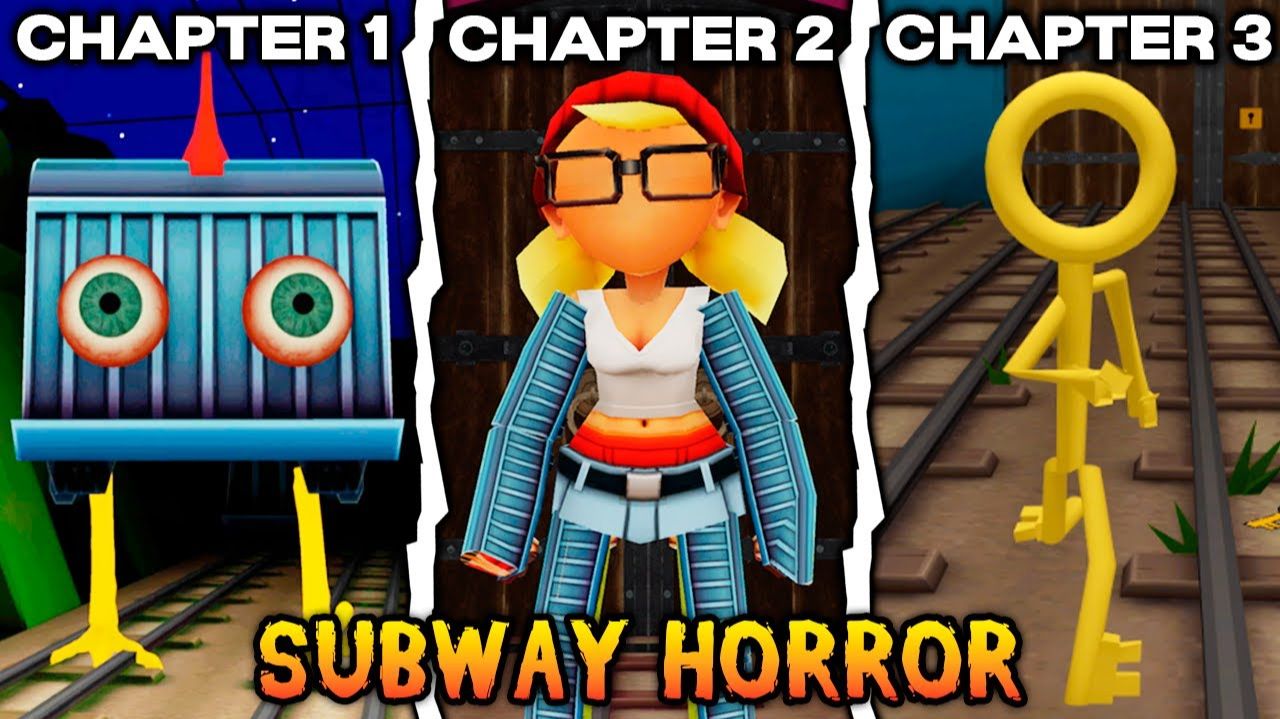 Subway Horror: Главы с 1 по 3 — Полный геймплей