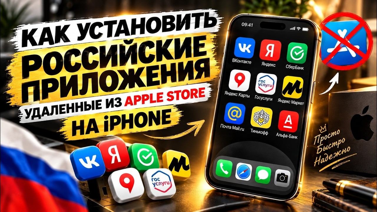 Российские приложения на IPhone: как установить в 2026 году — полный способ