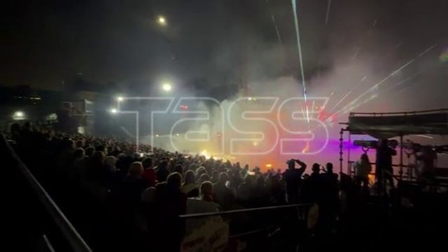 Обрушение трибуны в Москве