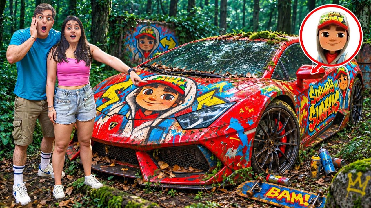СЕРЬЁЗНО МЫ НАШЛИ LAMBORGHINI ИЗ SUBWAY SURFERS В РЕАЛЬНОЙ ЖИЗНИ!