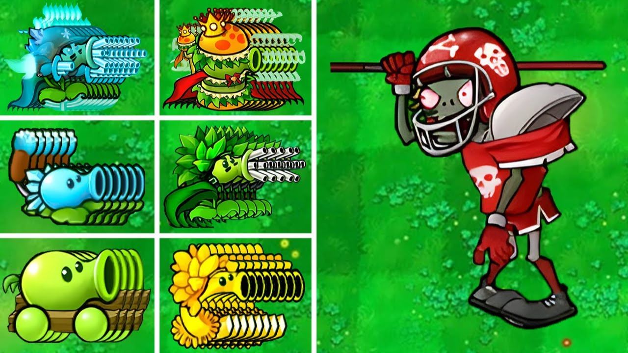 Растения против Зомби PvZ Hybrid Plants vs Zombies ПвЗ (5)