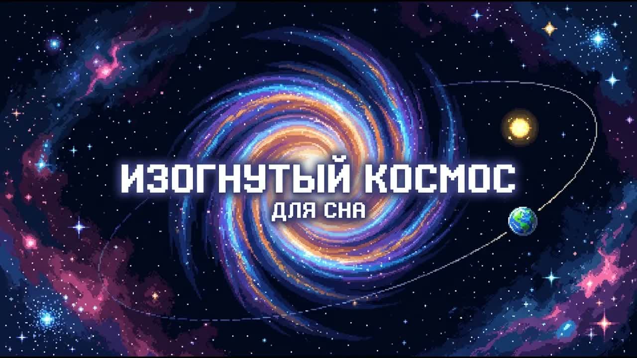 ЛЕКЦИЯ ДЛЯ СНА 🌙 Изогнутый Космос: Почему в природе нет идеально прямых линий? | Засыпай