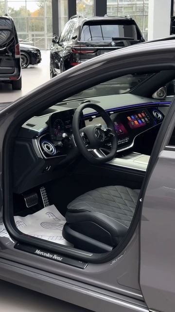 Единственный в России Mercedes S450 в цвете Warm Grey