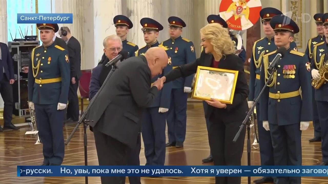 Михаил Швыдкой стал лауреатом Эрмитажной премии.