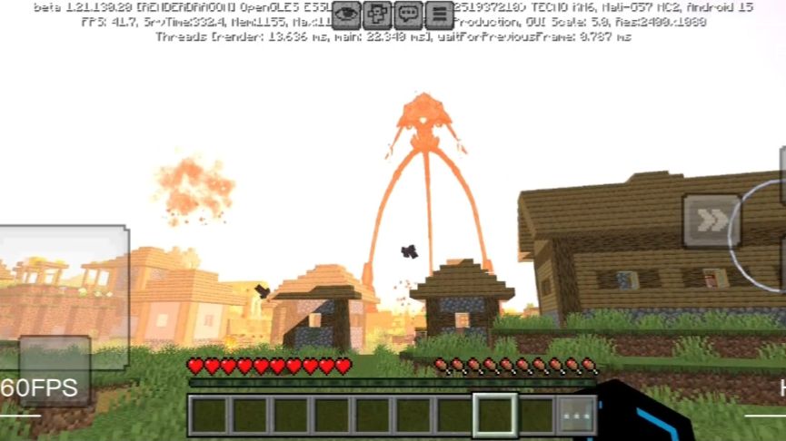EDIT  WAR OF THE WORLDS MINECRAFT
