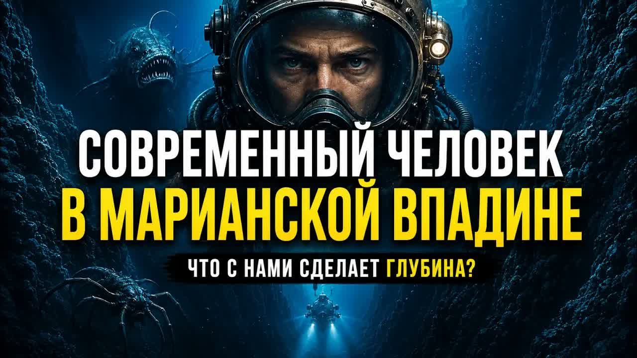 ЧЕЛОВЕК ПРОТИВ БЕЗДНЫ: ЧТО СКРЫВАЕТ МАРИАНСКАЯ ВПАДИНА? ДЛЯ СНА 😴