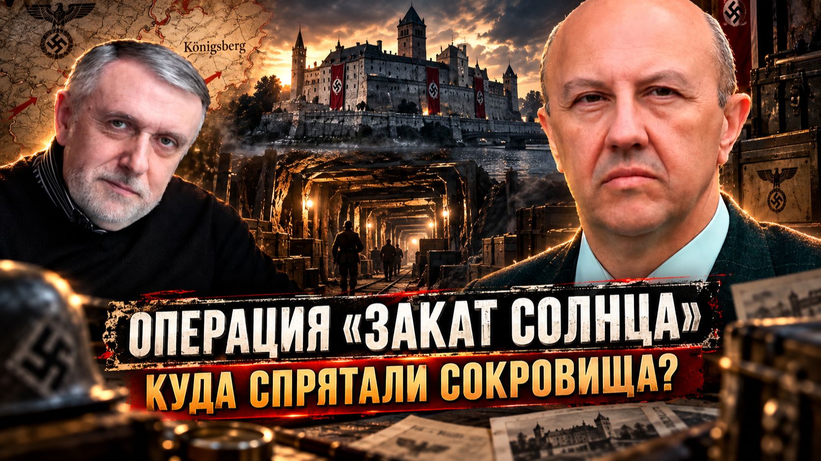 Андрей Фурсов и Александр Мосякин | Операция «Закат солнца». Куда спрятали сокровища.