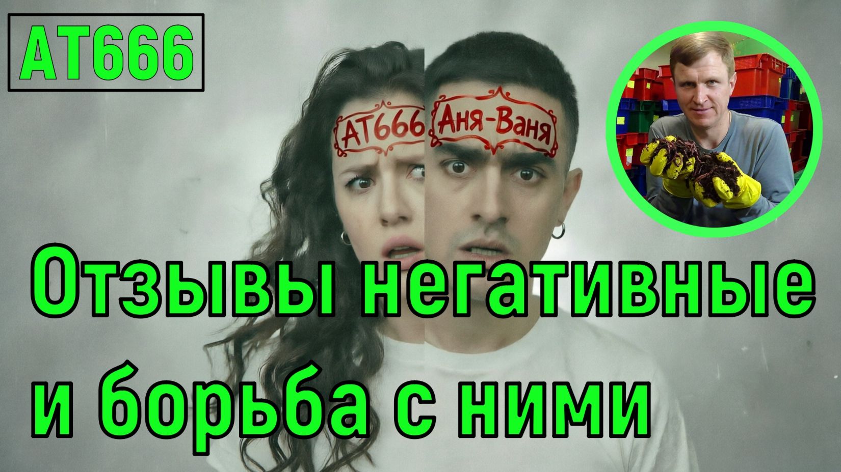 АТ666 Аня-Ваня Негативные отзывы и креативная борьба с ними от Ткаченко АС