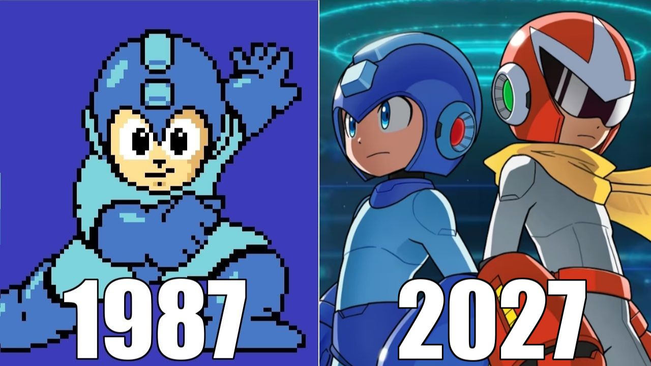 Эволюция серии игр Mega Man [1987-2027]