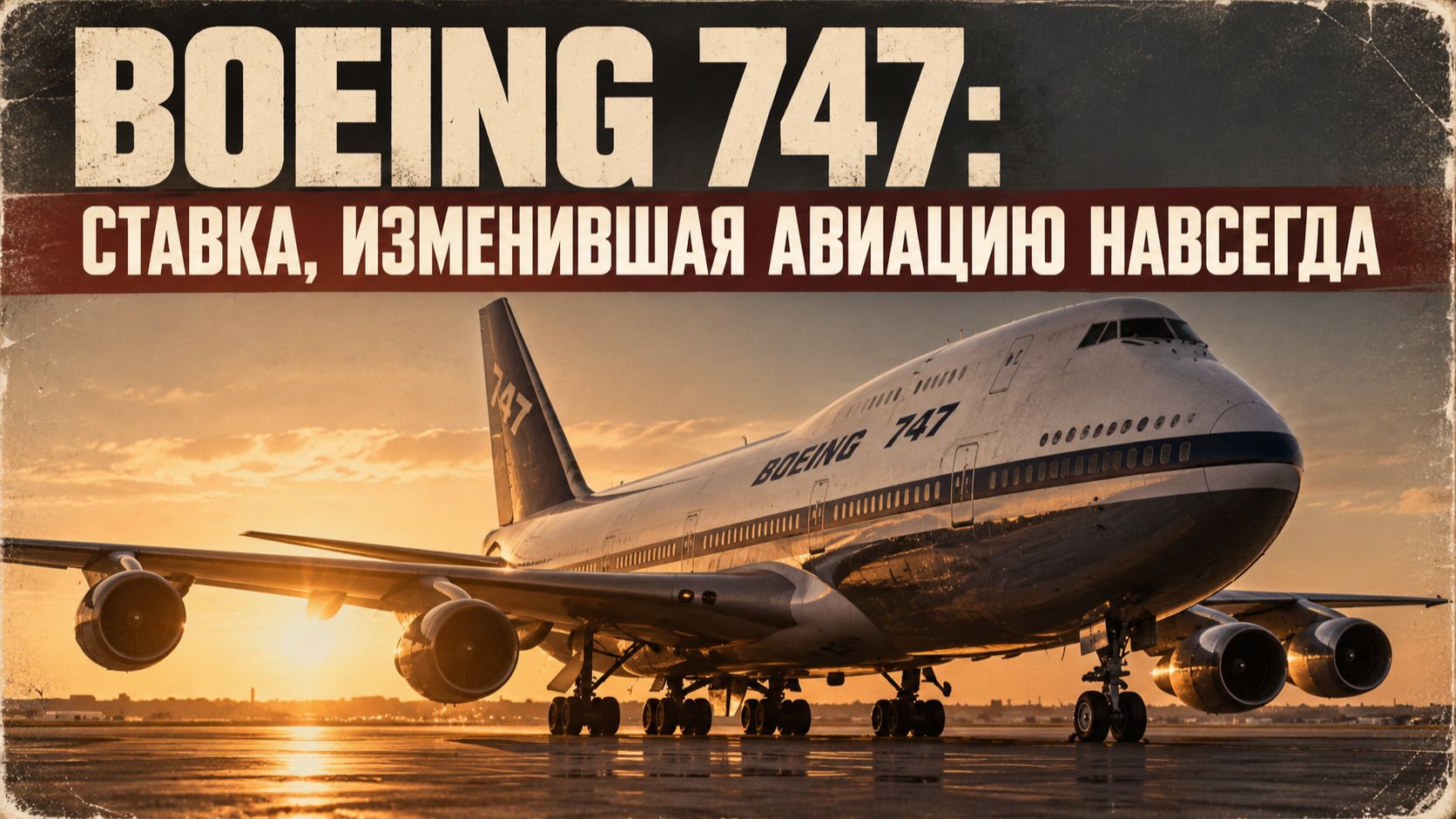 Boeing 747: самолёт, который взлетел слишком быстро