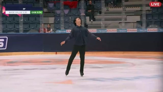 Адам Сяо Хим Фа. Произвольная программа на Nepela Memorial 2026