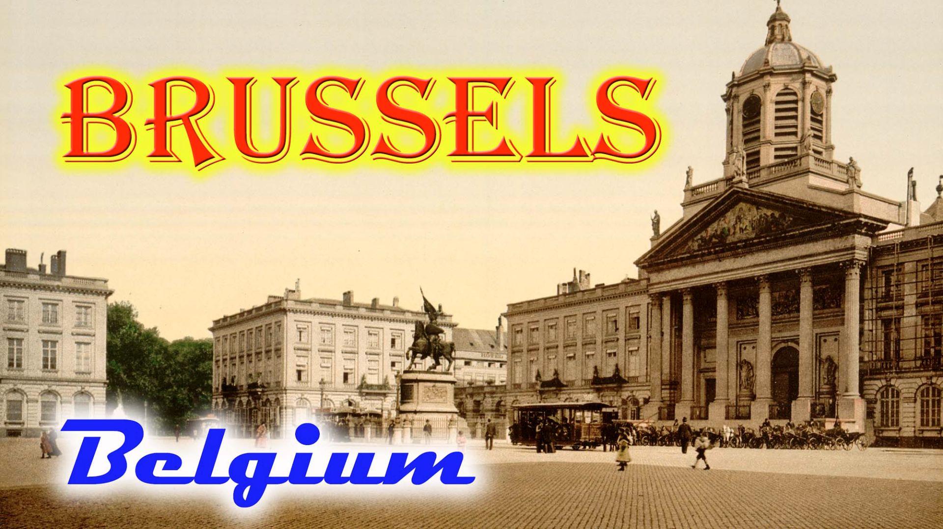 Старые фотографии Брюсселя, Бельгия - Oude Foto's Van Brussel, België
