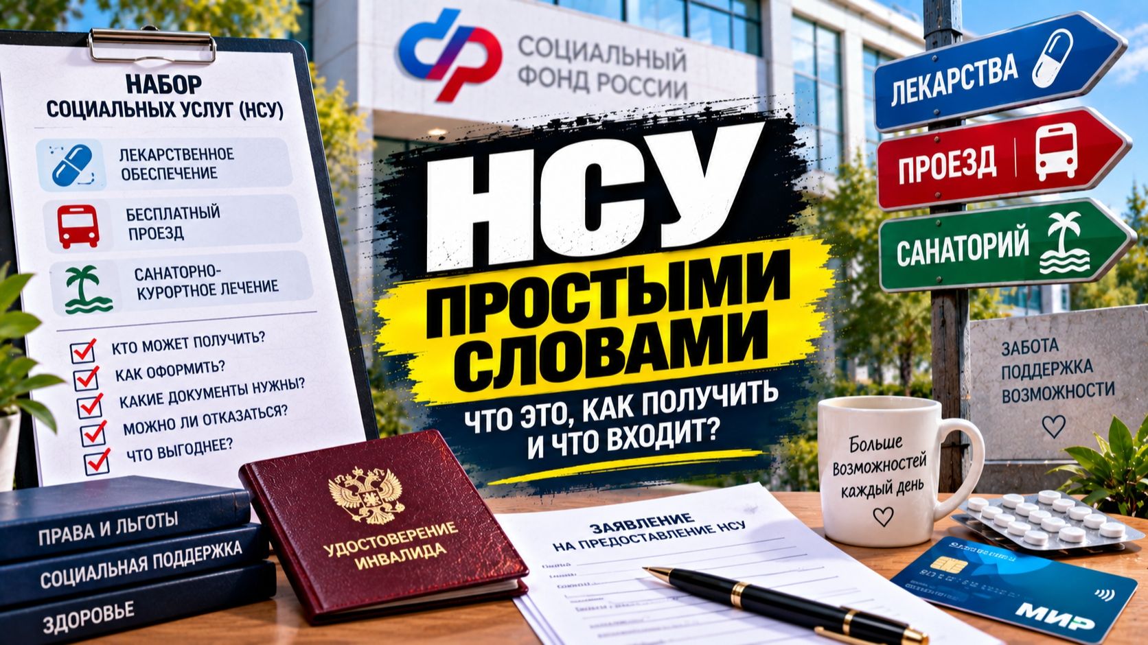 Репортажи Дениса Антипова, Набор социальных услуг (НСУ) для инвалида.