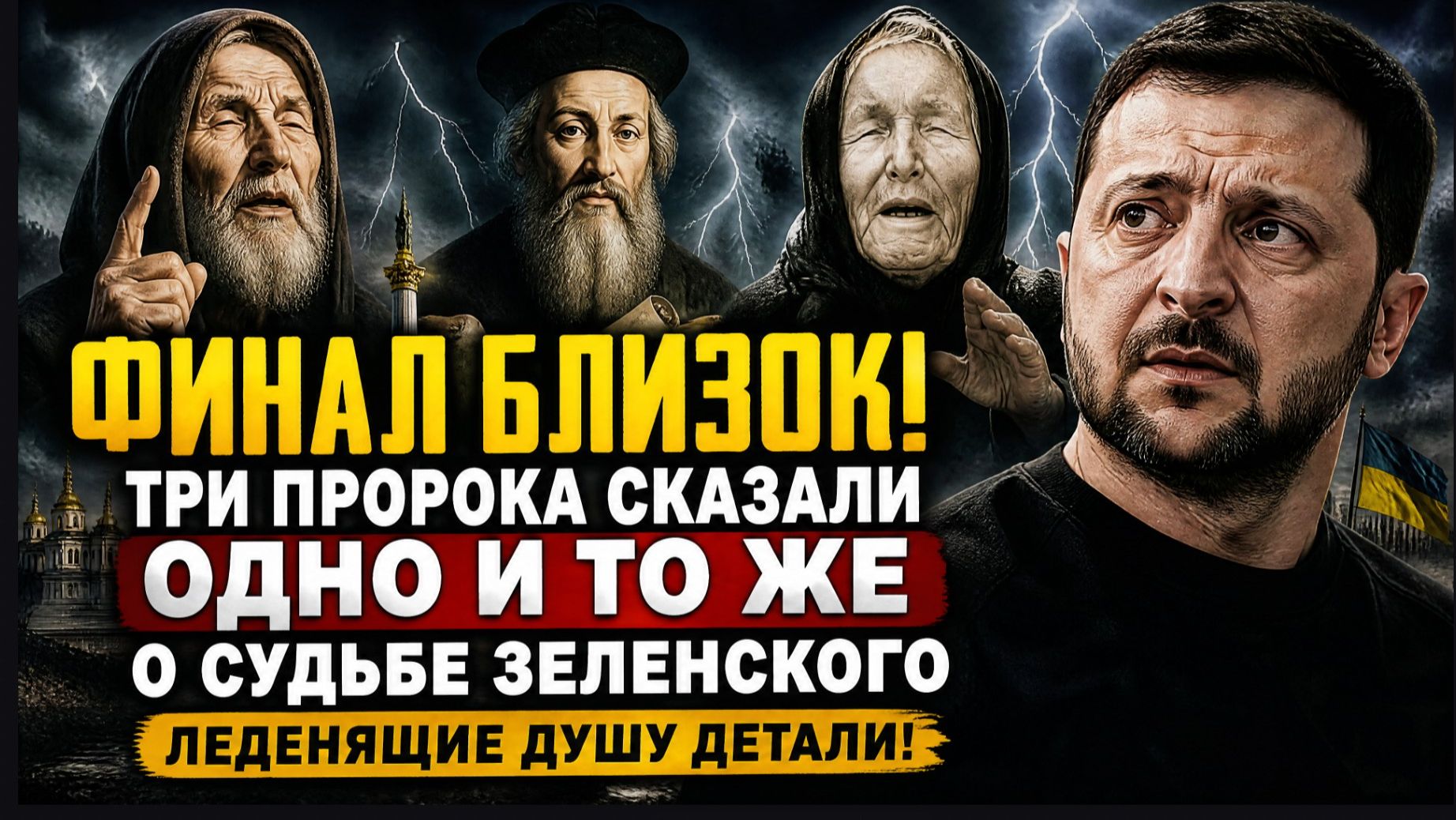 ОН НЕ УСПЕЕТ СБЕЖАТЬ!»: Пророчества Жириновского, Ванги и Мессинга о Зеленском начали сбываться!