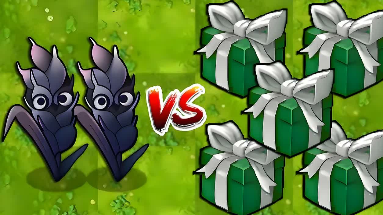 Испытание в PvZ Fusion 3.9: 2 Обсидиановых ячменя против 5 коробок с растениями и зомби х50