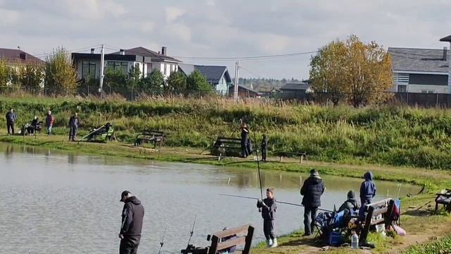 поимка на малом водоëме