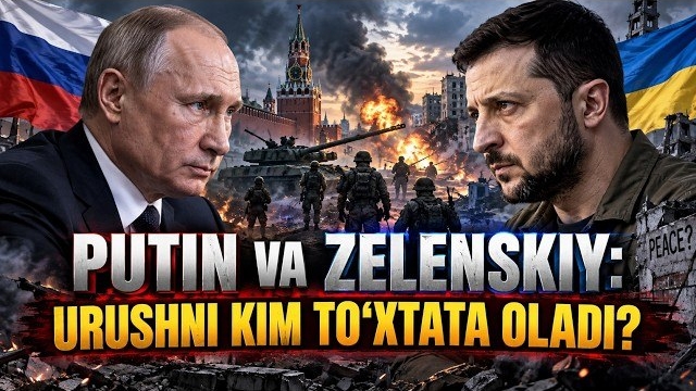 🍿 Putin–Zelenskiy Muzokarasi: Urush Tugashiga Yo‘l Ochiladimi?