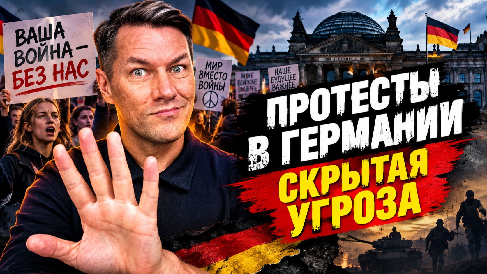 Протесты в Германии. Скрытая угроза