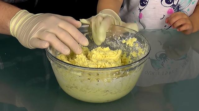 Вкусное песочное печенье, простой рецепт
