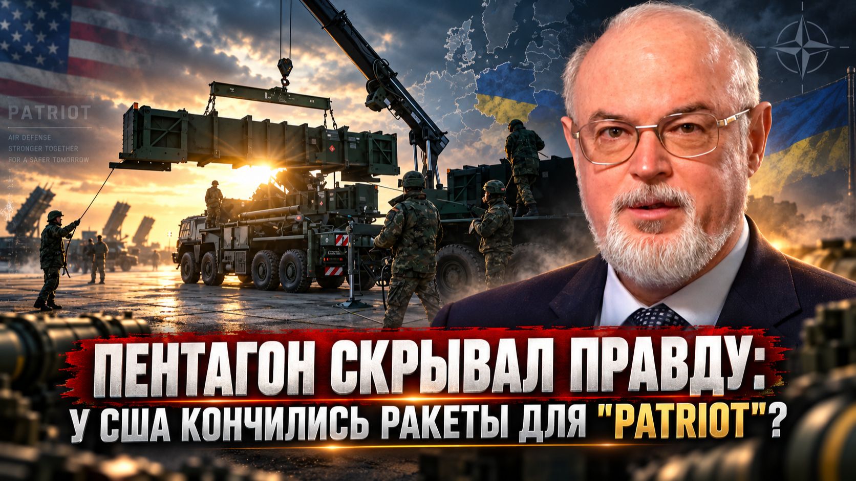 Юрий Кнутов | Пентагон скрывал правду: У США кончились ракеты для "Патриотов"?