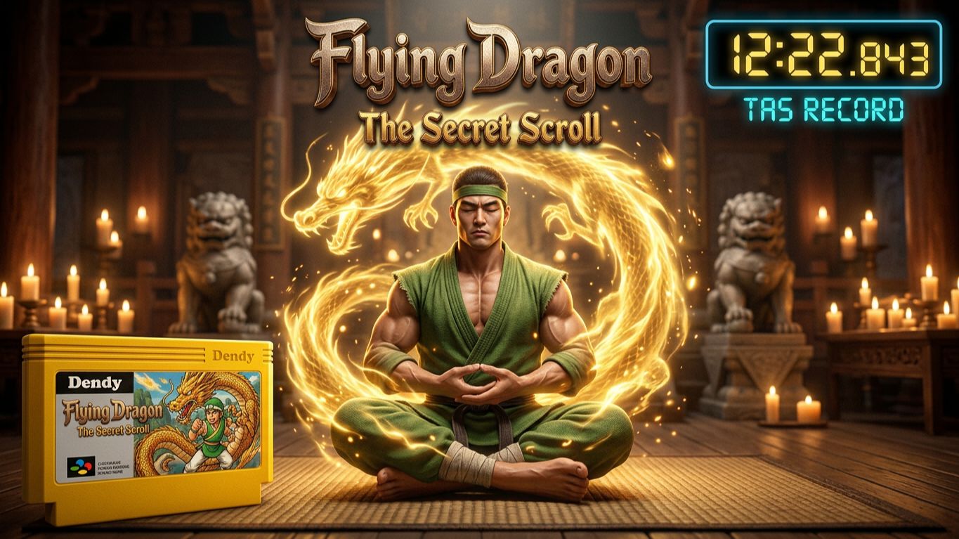 TAS, (NES) Flying Dragon: The Secret Scroll - In 12m 22.843s By Ighalli