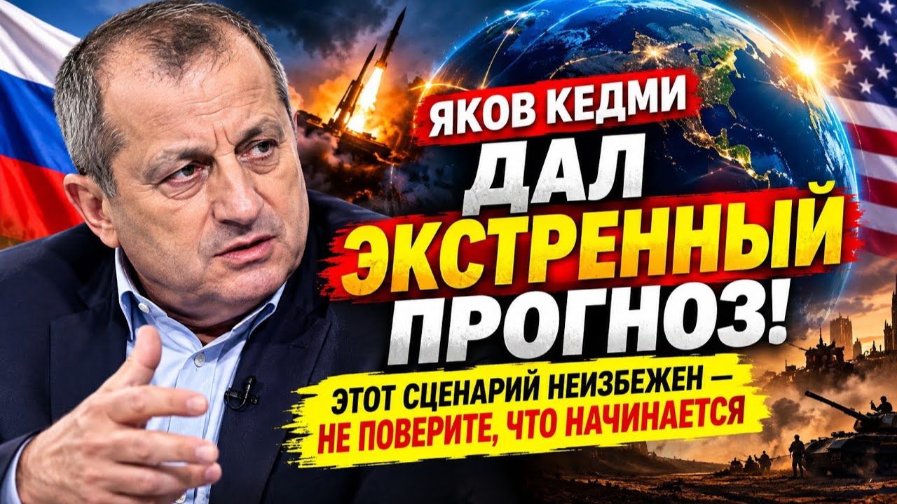 🔥 КЕДМИ ОШЕЛОМИЛ ПРОГНОЗОМ! Этот СЦЕНАРИЙ уже НАЧАЛСЯ — ЧТО ЖДЁТ МИР ДАЛЬШЕ?