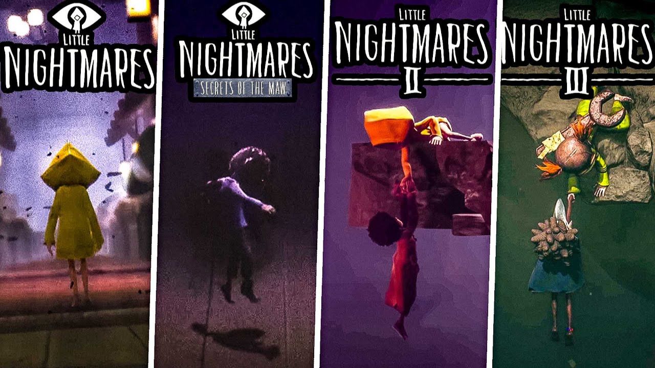 СТАРЫЕ И НОВЫЕ КОНЦОВКИ в Little Nightmares 1–3! (Леди, Сикс, Доктор) | [Обзор] Сравнение