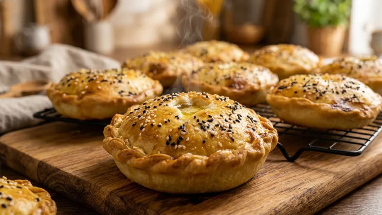 КАК ЖЕ ЭТО ВКУСНО!! КУРНИК на кефире! Съедаются в один миг!