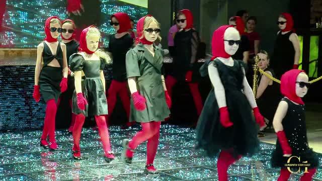 "Красно Черное" дефиле | Kids Fashion Show | 1000планет